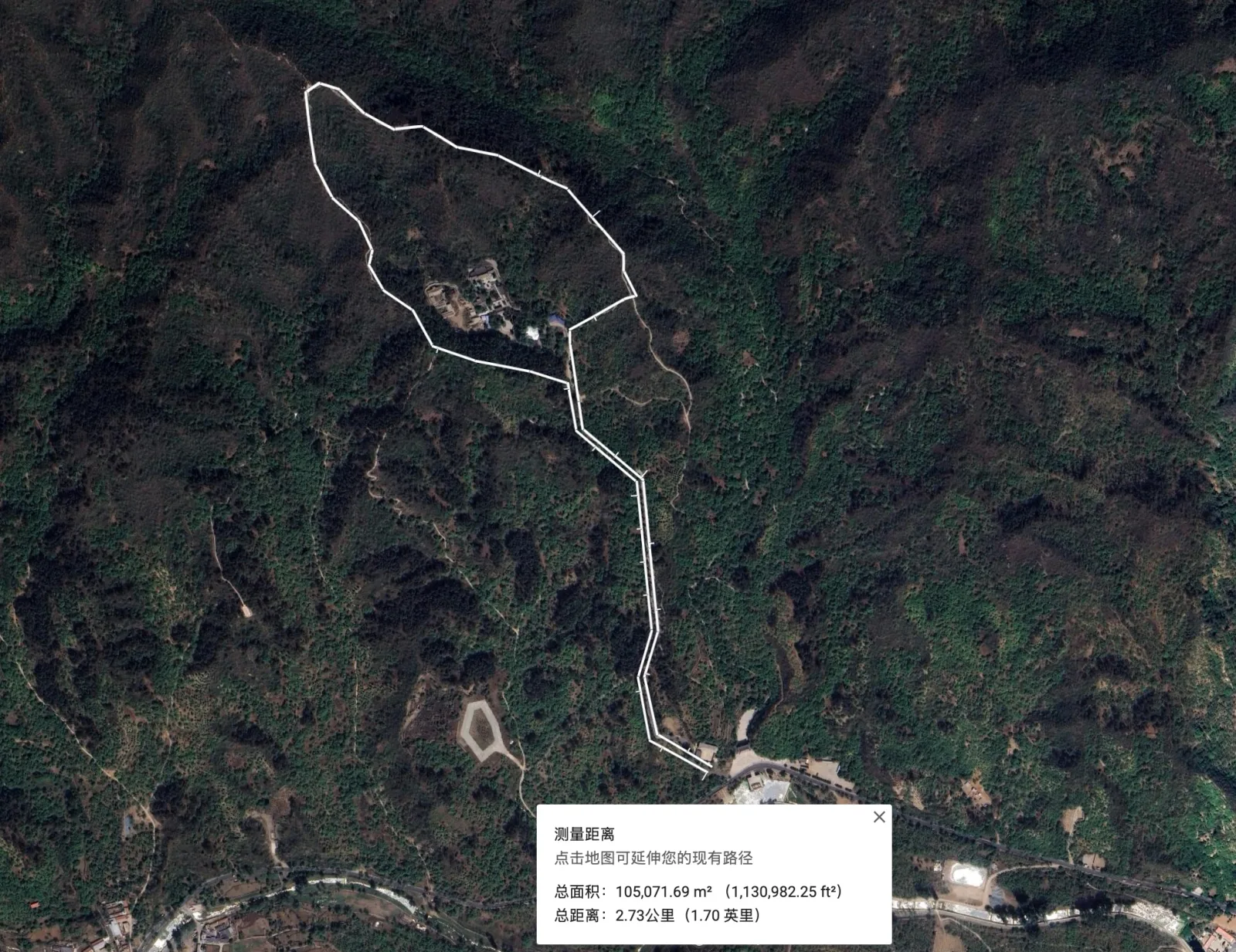 延寿寺后山入门徒步路线