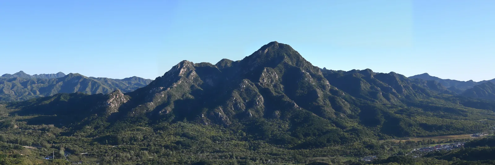 延寿寺后山山顶全景